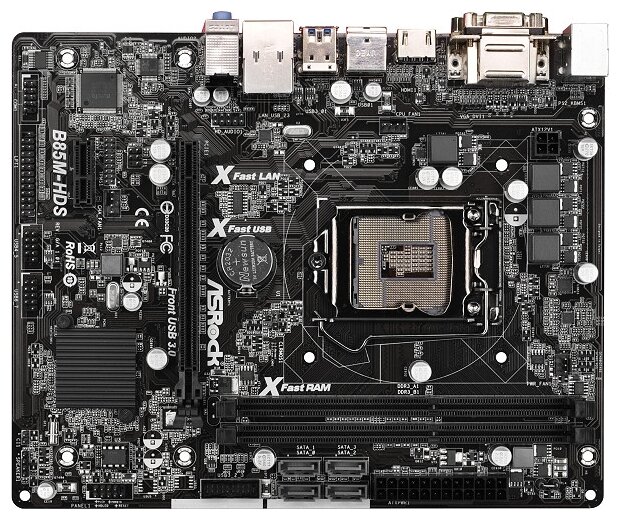 Материнская плата ASRock B85M-HDS