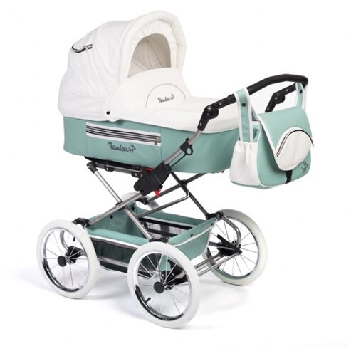 Коляска Reindeer Style Leather Collection set 3 с конвертом, Цвет SLC-8