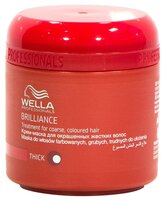 Wella Professionals BRILLIANCE Крем-маска для окрашенных жестких волос 150 мл