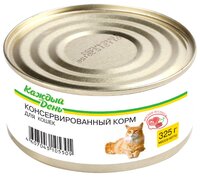 Корм для кошек Каждый День Консервы для кошек мясное ассорти (0.325 кг) 1 шт. 0.325 кг 1