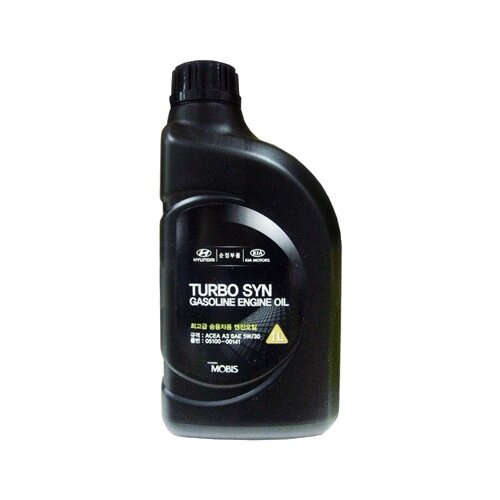 фото Моторное масло MOBIS Turbo SYN Gasoline 5W-30 1 л