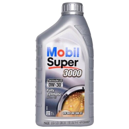 фото Mobil 152537 масло mobil super 3000 formula ld 0w30 мот.син. 1л