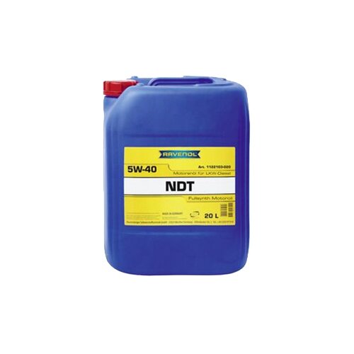 фото Моторное масло ravenol ndt nord duty truck sae 5w-40 20 л