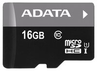 Карта памяти ADATA Premier microSDHC Class 10 UHS-I U1 16GB