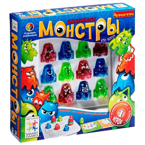 фото Головоломка bondibon smart games монстры каннибалы (bb0845)