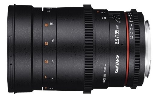 Samyang 135mm T2.2 ED UMC VDSLR Fujifilm X