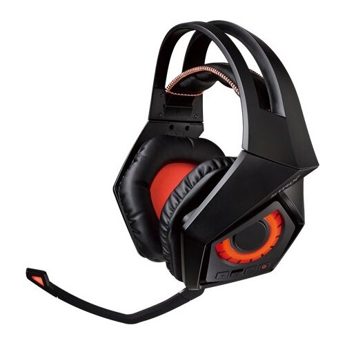 фото Компьютерная гарнитура asus rog strix wireless black