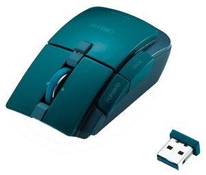 Беспроводная компактная мышь Elecom OBSIDIAN M-GE3DLGN Green USB