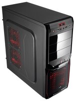 Компьютерный корпус AeroCool V3X Devil Red Edition 700W Black