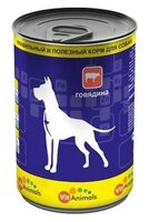 Корм для собак VitAnimals Консервы для собак Говядина (0.410 кг) 12 шт.