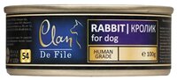 Корм для собак CLAN De File Кролик для собак (0.1 кг) 1 шт.