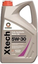 Синтетическое моторное масло Comma Xtech 5W-30, 5 л