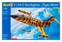 Сборная модель Revell Lockheed F-104G Starfighter Tigermeet (04668) 1:48