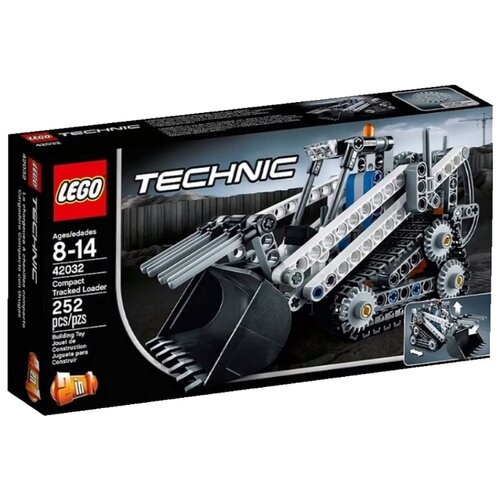 Конструктор LEGO Technic 42032 Гусеничный погрузчик, 252 дет. конструктор lego technic 42116 фронтальный погрузчик 139 дет