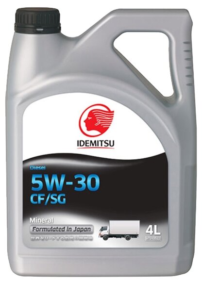 Idemitsu diesel oil cf/sg 5w30 / масло моторное (4л) Idemitsu 30075040746