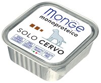 Корм для собак Monge (0.15 кг) 12 шт. Monoproteico Solo – Монобелковый паштет для собак из мяса оле