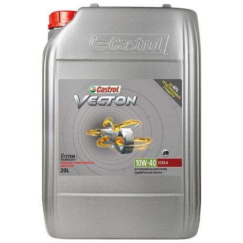 фото Моторное масло castrol vecton 10w-40 20 л