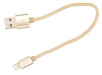 Кабель Rock Metal Charge & Sync Round Cable 20 0.2 м rose gold