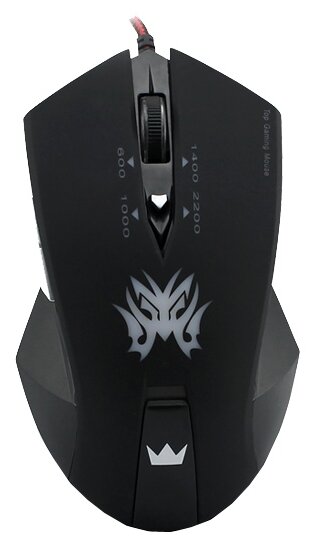 Мышь CROWN MICRO CMXG-602 Black USB, черный