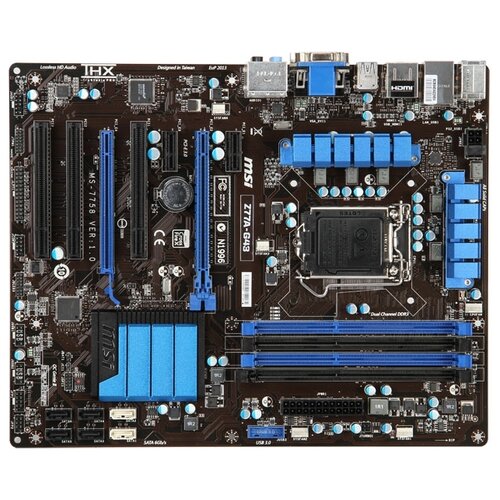 Материнская плата MSI Z77A-G43 700000₽