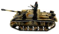 Танк Taigen Sturmgeschutz III Highest Configure (TG3868-1HC) 1:16 42 см зеленый/черный