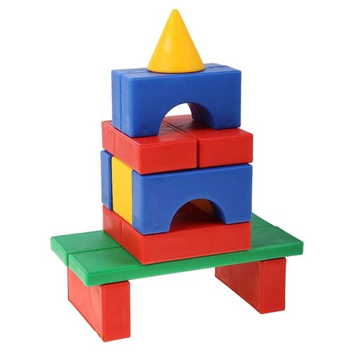 строительный набор цветник 145 дет 2 модели Развивающая игрушка Форма Набор строительный №2, 33 дет.
