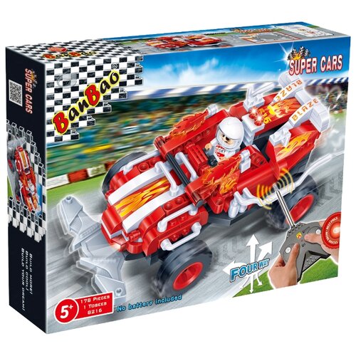Конструктор BanBao Super Cars 8216 Вспышка