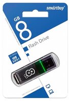 Флешка SmartBuy Glossy USB 3.0 8GB темно-серый