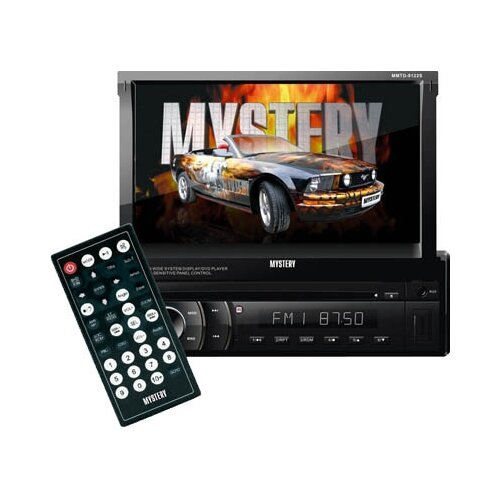 Автомобильная мультимедийная система 1 DIN с выдвижным экраном MMTD-9121