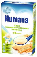 Каша Humana молочная бисквитно-пшеничная (с 6 месяцев) 250 г