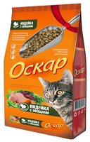 Корм для кошек Оскар Сухой корм для кошек Индейка с овощами (0.4 кг) 10 шт.