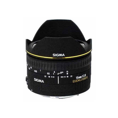 Объектив Sigma AF 15mm f28 EX DG DIAGONAL FISHEYE Nikon F 2590000₽