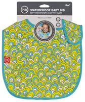 Happy Baby Нагрудник Expert Water-proof baby bib X1, 1 шт , расцветка: yellow