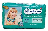 Babydream подгузники Schwimmwindeln L (12-20 кг) 10 шт.