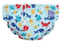 Bambino Mio трусики для плавания XL (12-15 кг) 1 шт. голубое море