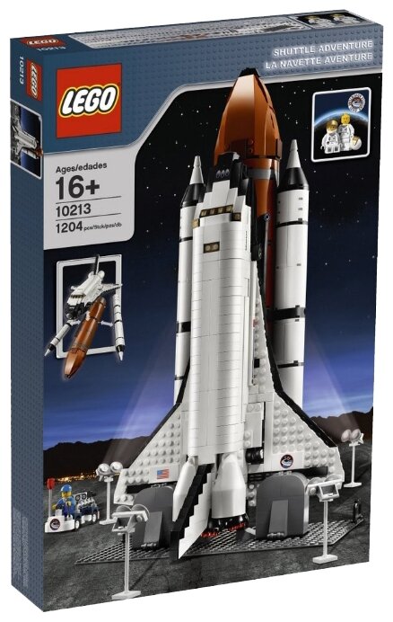 Конструктор LEGO Space 10213 Приключение шаттла, 1204 дет.