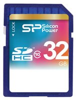 Карта памяти Silicon Power SDHC Card 32GB Class 10