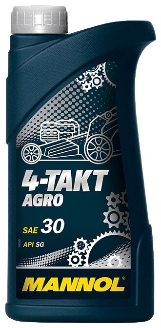 Масло Моторное 4-Takt Agro Sae 30 1 Л. MANNOL арт. 1440