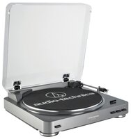 Виниловый проигрыватель Audio-Technica AT-LP60 USB черный