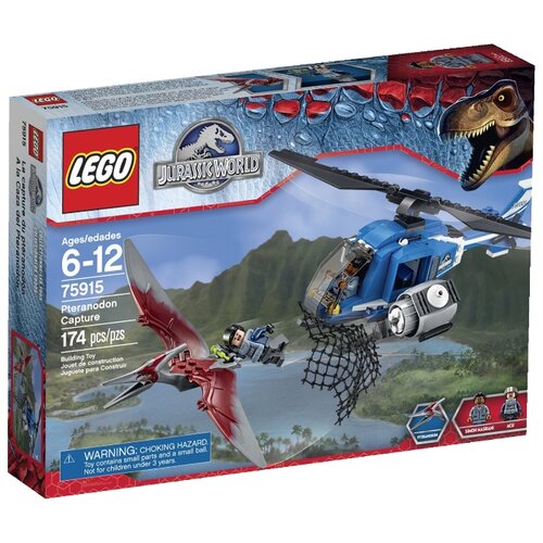 Конструктор LEGO Jurassic World 75915 Поимка птеранодона, 174 дет.