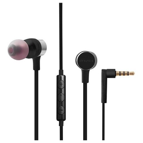 Наушники Awei ES-20TY-BLK mini jack 35 mm black 58900₽