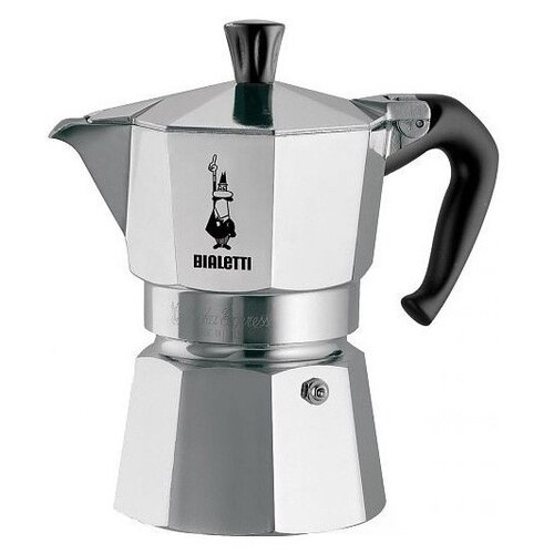 фото Кофеварка Bialetti Moka Express 1162 (120 мл) серебристый