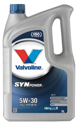 Синтетическое моторное масло VALVOLINE SynPower MST C3 5W-30