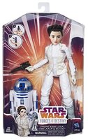 Фигурки Hasbro Звездные войны: Силы судьбы. Принцесса Лея и R2-D2 (C1629)