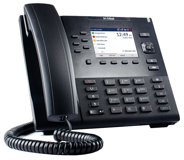 Телефон Mitel sip телефонный аппарат, модель 6867i/ 6867i w/o AC adapter
