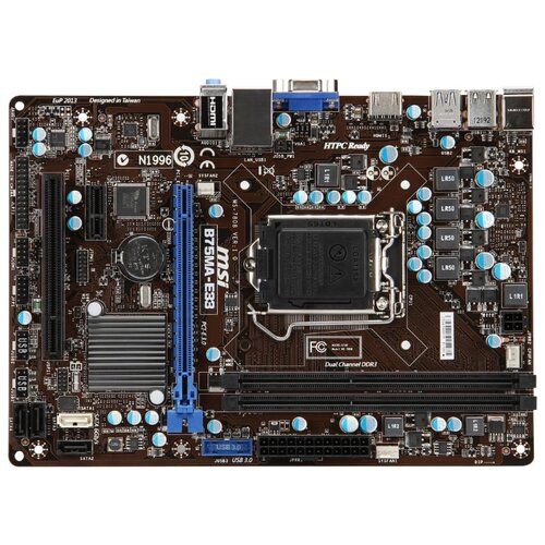 Материнская плата MSI B75MA-E33 6525₽
