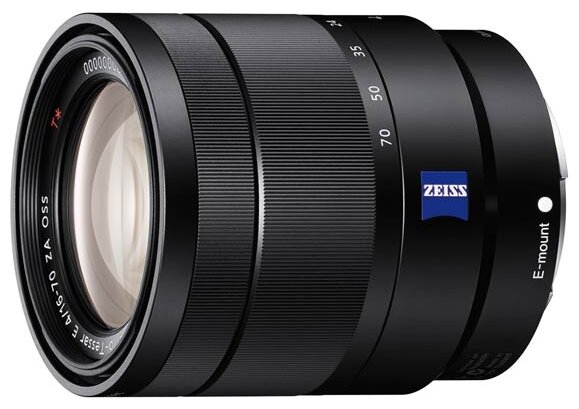 Объектив Sony Carl Zeiss Vario-Tessar T* E 16-70mm f/4 ZA OSS (SEL-1670Z), черный