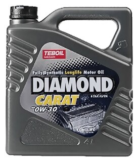 Масло моторное TEBOIL Diamond Carat 0W-30 синтетическое 4 л 19009