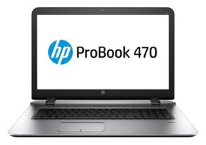 Ноутбук HP ProBook 470 G3 (1600x900, Intel Core i3 2.3 ГГц, RAM 4 ГБ, HDD 500 ГБ, Win10 Home)