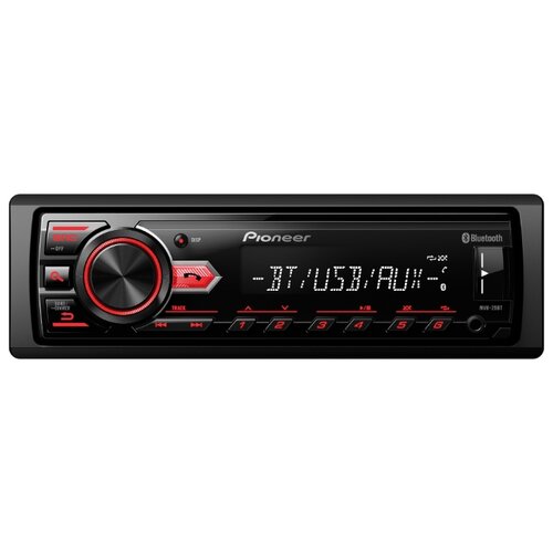 фото Автомагнитола pioneer mvh-29bt, черная